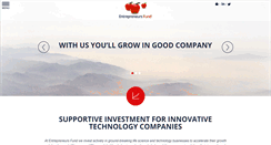 Desktop Screenshot of entrepreneursfund.com